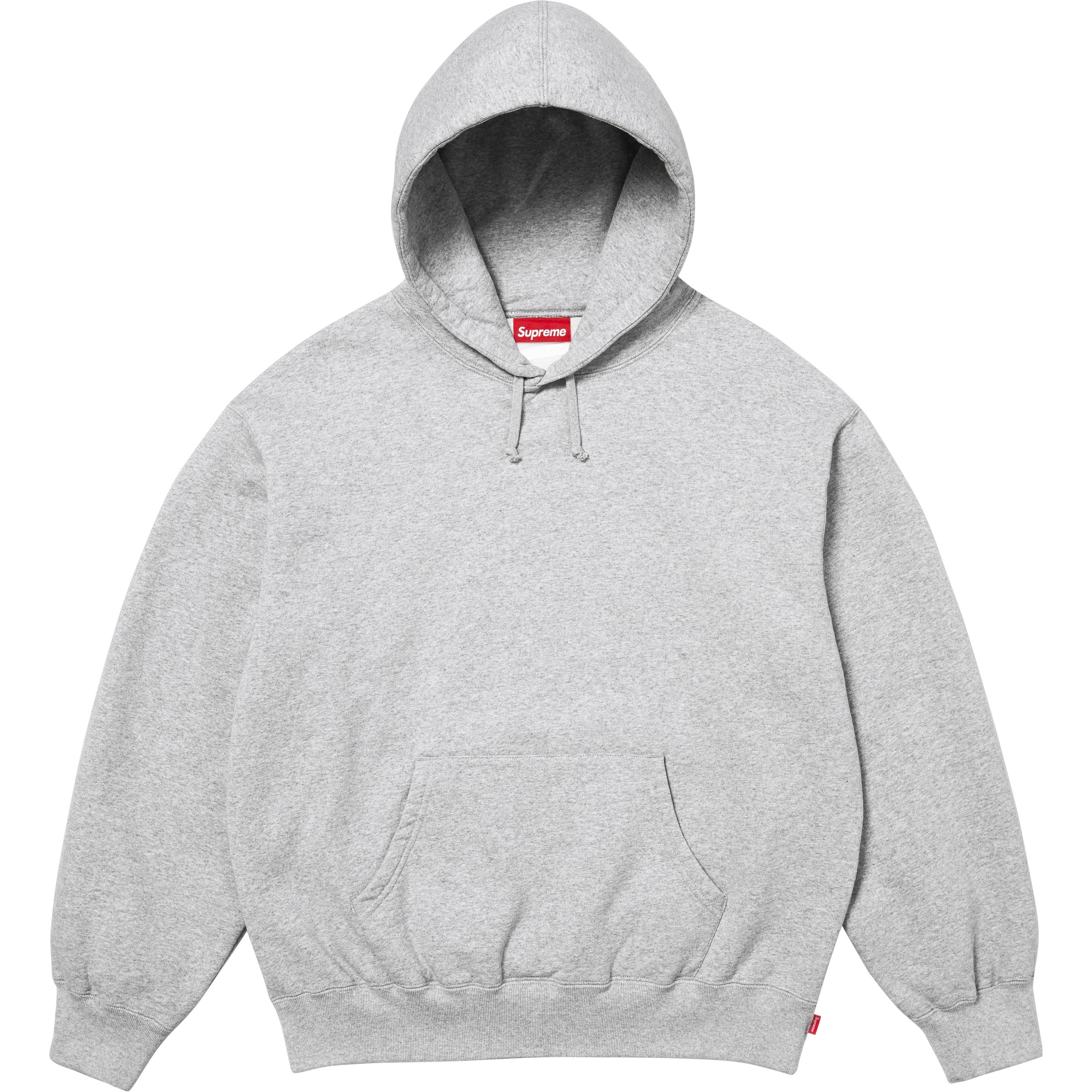 Satin Appliqué Hooded Sweatshirt view 6